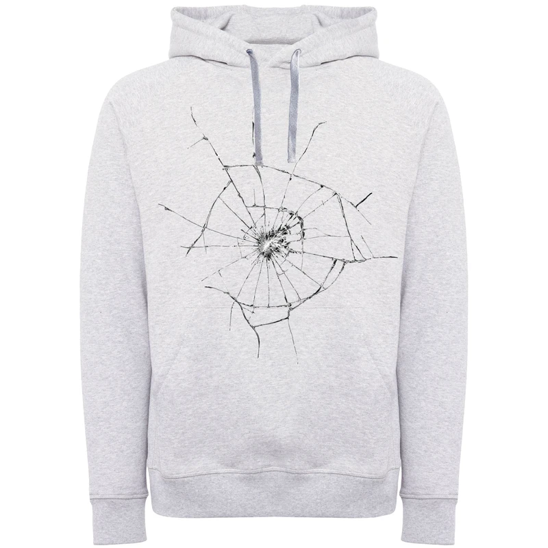 هودی مردانه طرح شیشه شکسته کد W16