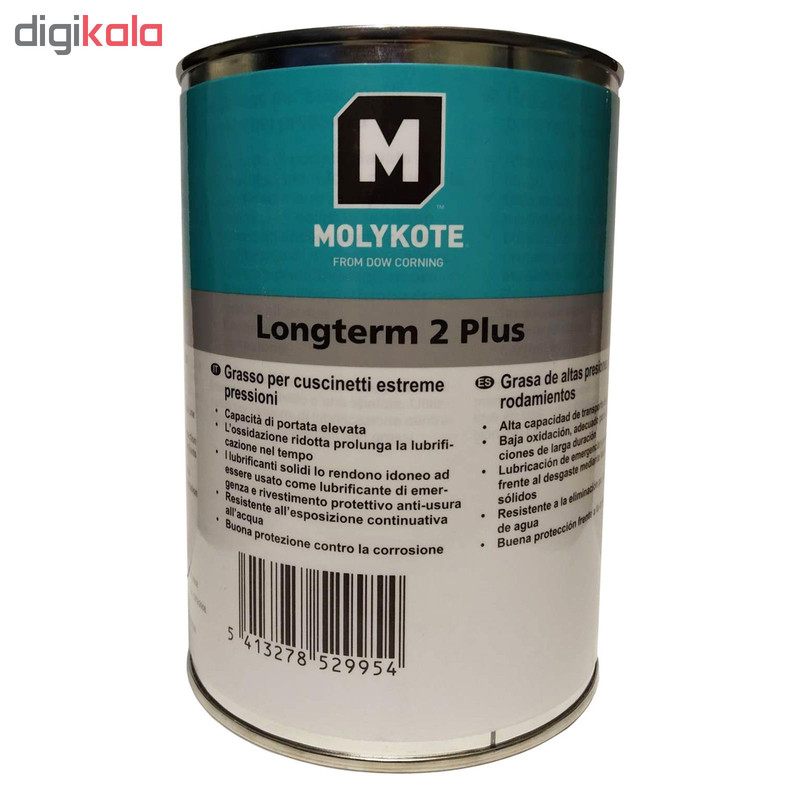 گریس مولیکوت مدل Longterm 2 Plus وزن 1000 گرم گریس مولیکوت مدل Longterm 2 Plus وزن 1000 گرم