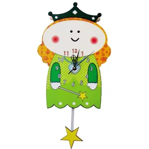 ساعت دیواری کودک جیک جیک مدل فرشته