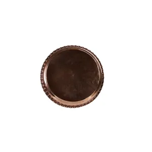 سینی مسی طرح گود کد ZH69 قطر 37 سانتی متر