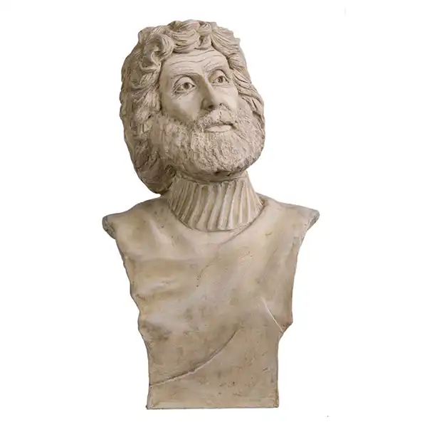 مجسمه تندیس و پیکره شهریار مدل سردیس سهراب سپهری کد M350