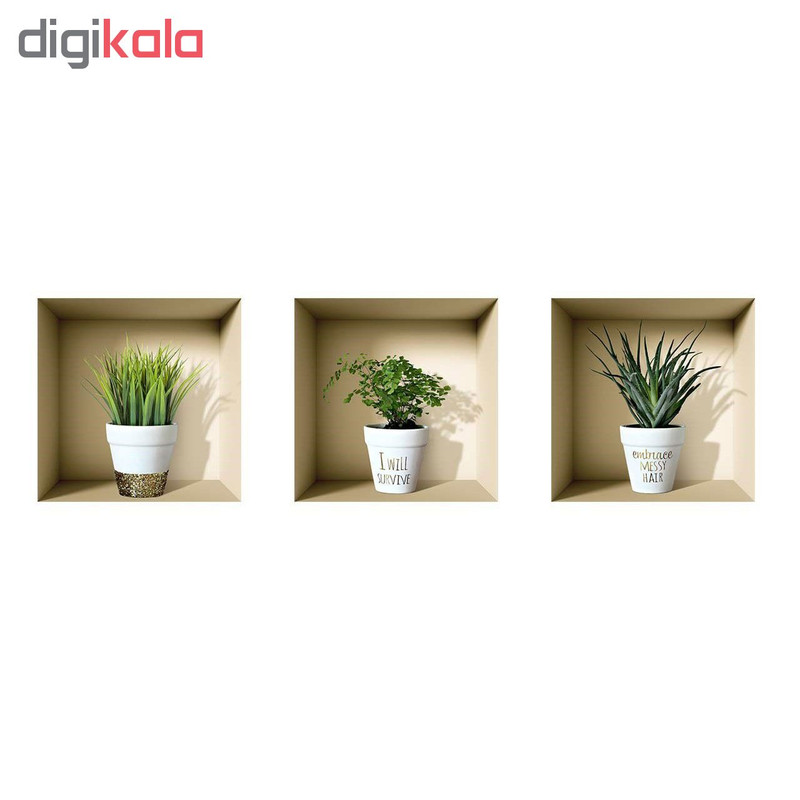 طاقچه مجازی ویداوین مدل Life1 مجموعه 3 عددی