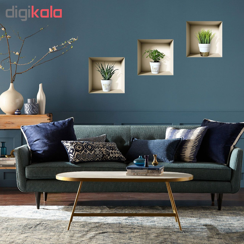 طاقچه مجازی ویداوین مدل Life1 مجموعه 3 عددی