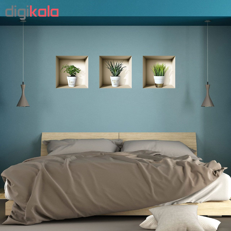 طاقچه مجازی ویداوین مدل Life1 مجموعه 3 عددی