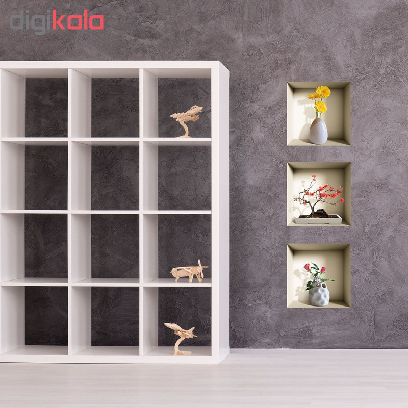 طاقچه مجازی ویداوین مدل VS04 مجموعه 3 عددی