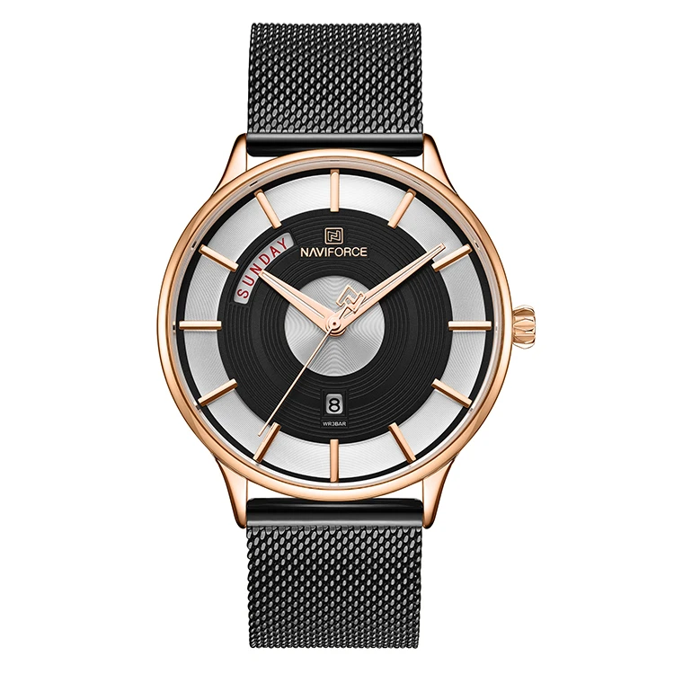 ساعت مچی عقربه‌ای کوارتز مردانه نیوی فورس مدل NF3007M