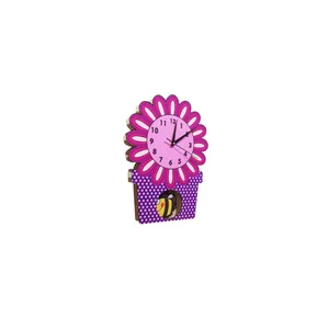 ساعت دیواری جیک جیک مدل گل آفتابگردون