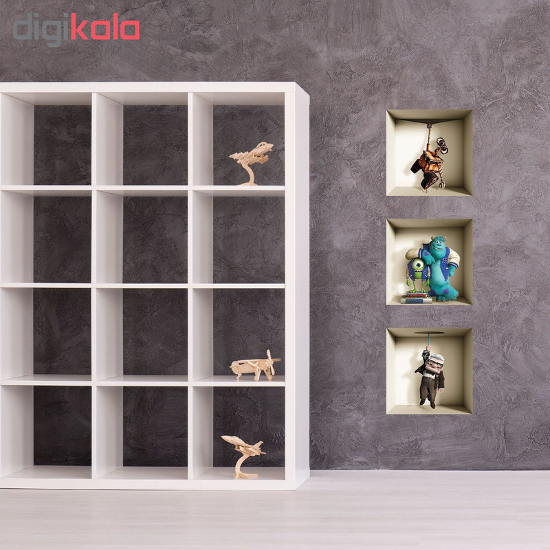 طاقچه مجازی ویداوین مدل VS12 مجموعه 3 عددی