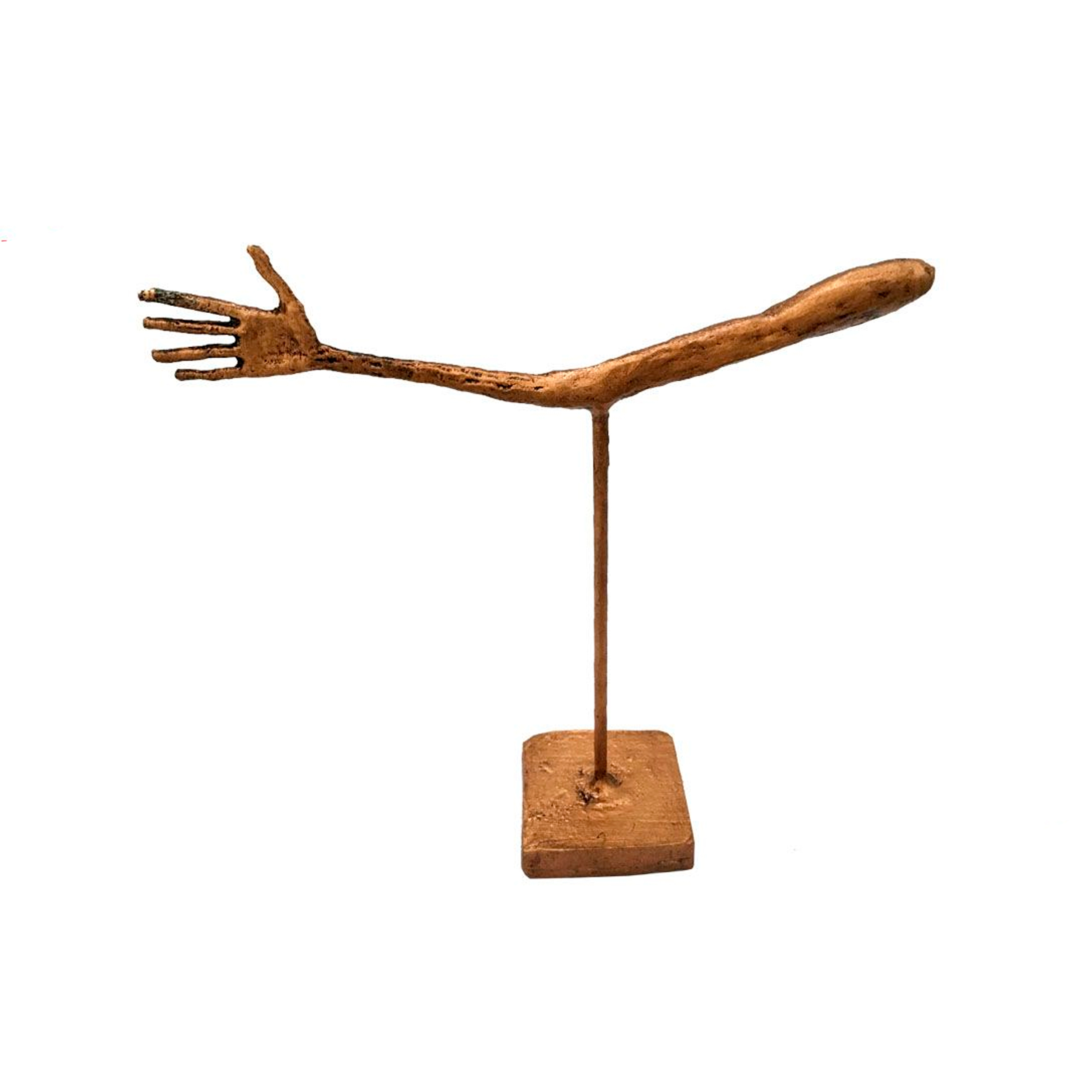 مجسمه فلزی طرح دست کد 04