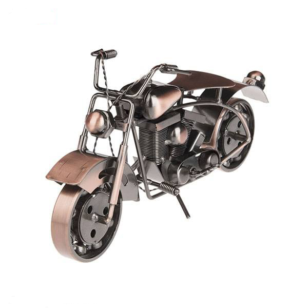 تندیس فلزی مدل Motorcycle
