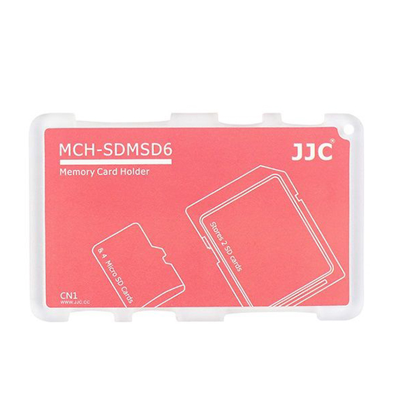 کیف محافظ کارت حافظه جی جی سی مدل MCH-SDMSD6