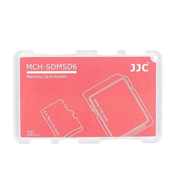کیف محافظ کارت حافظه جی جی سی مدل MCH-SDMSD6