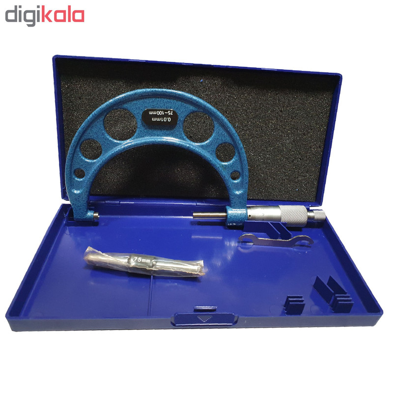 میکرومتر خارج سنج ای ال ای مدل YP0100 گستره 100-75 میلی متر