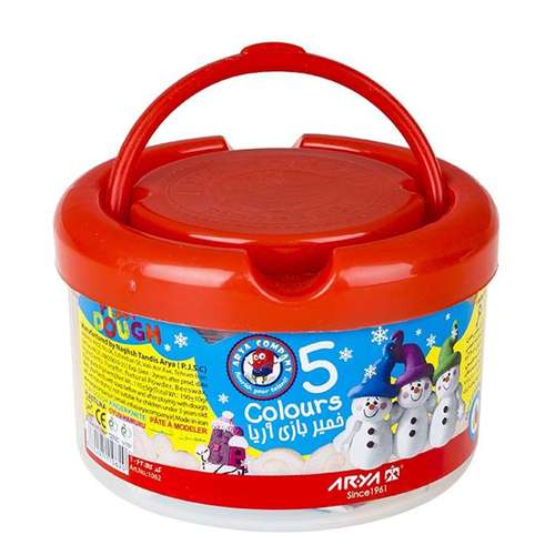 خمیربازی 5 رنگ آریا مدل 1062