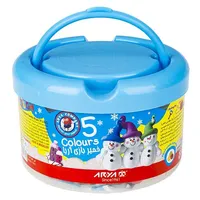 خمیربازی 5 رنگ آریا مدل 1062