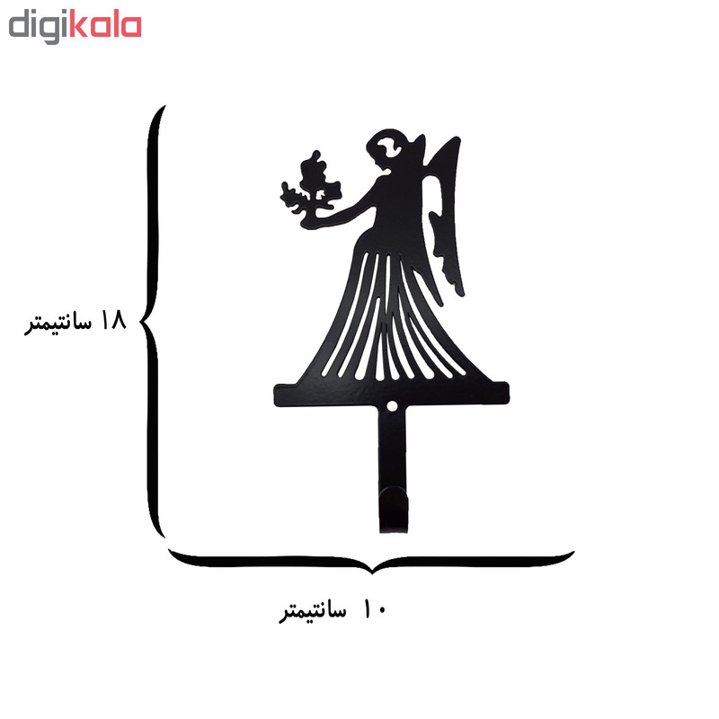 آویز لباس طرح شهریور کد KMA93 آویز لباس طرح شهریور کد KMA93