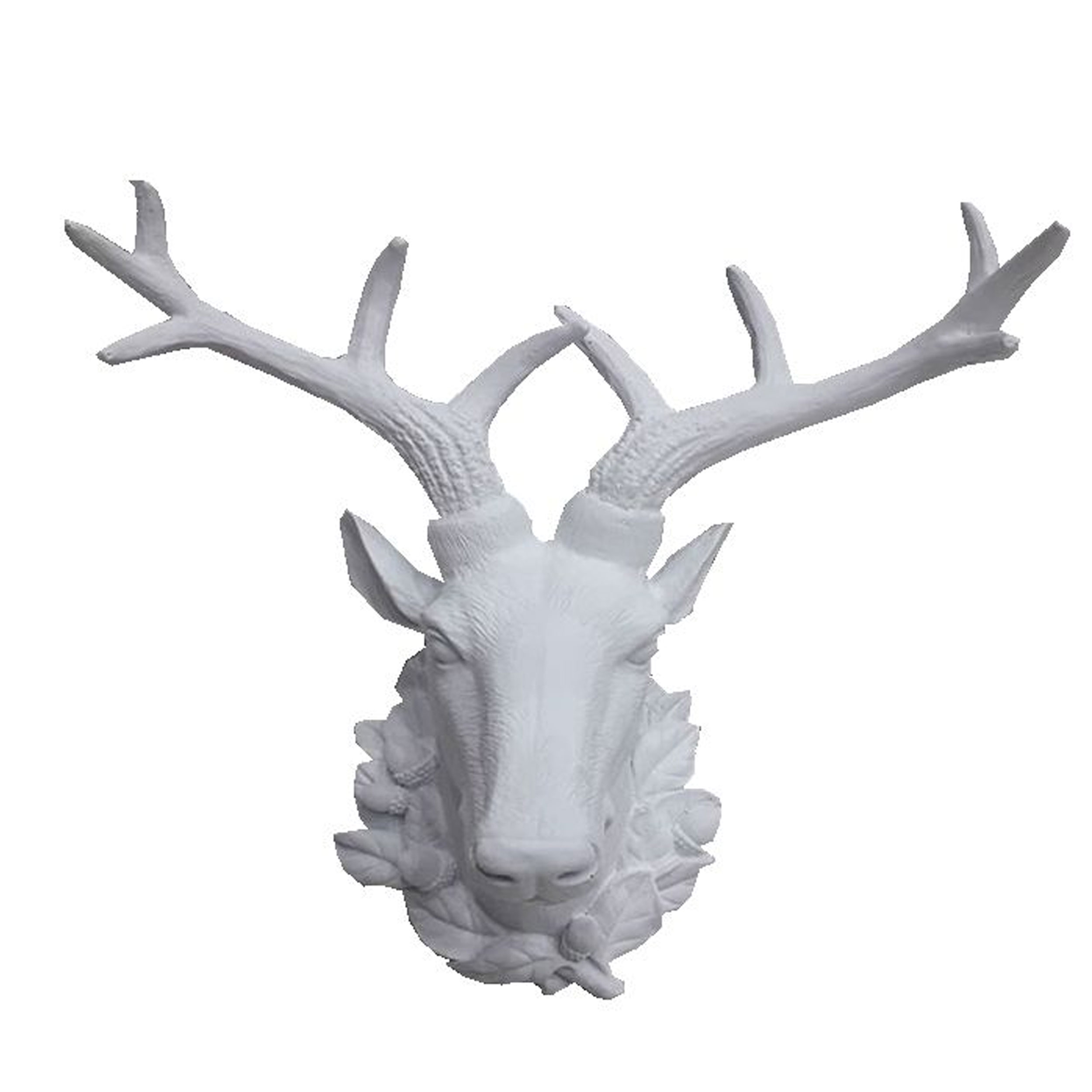 مجسمه طرح کله گوزن مدل غزال 2 شاخ