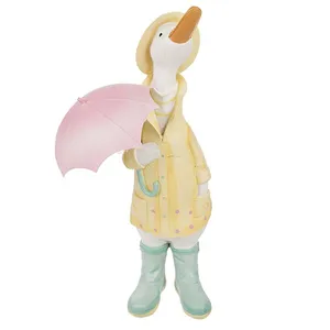 مجسمه ایتال دکور مدل Raincoat Duck 27116