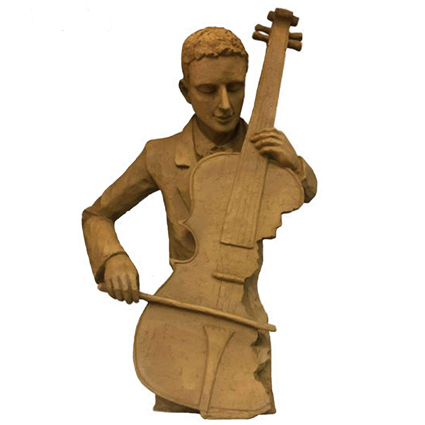 مجسمه لیلپار طرح ویولون زن مدل DKH-1035