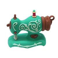 فلش مموری طرح چرخ خیاطی مدل Ul-Pv-SewMechi01 ظرفیت 64 گیگابایت