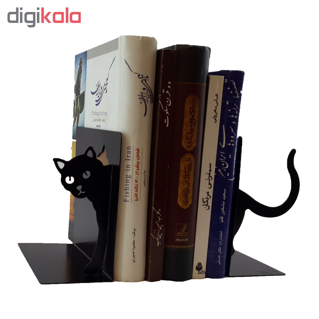 نگهدارنده کتاب ملو طرح گربه کد KMU42 مجموعه 2 عددی