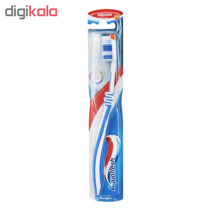مسواک آکوا فرش مدل Complete Care با برس متوسط بسته 2 عددی