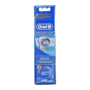 سری یدک مسواک برقی اورال-بی مدل PRECISION CLEAN بسته 2 عددی