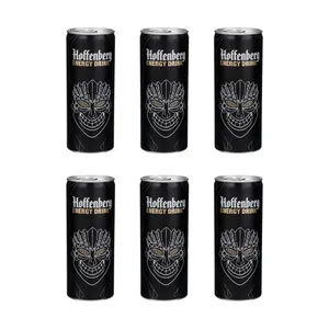 نوشابه انرژی زا گازدار هوفنبرگ 250 میلی لیتر - بسته 6 عددی