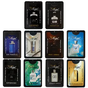 عطر جیبی مردانه انجل کرفت مدل PM1 حجم 20 میلی لیتر مجموعه 10 عددی