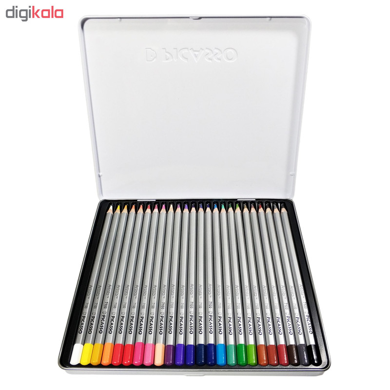 مداد رنگی 24 رنگ پیکاسو مدل Artists-Umbrella