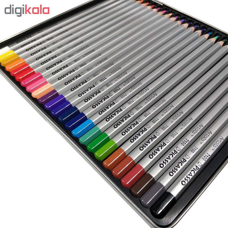 مداد رنگی 24 رنگ پیکاسو مدل Artists-Umbrella