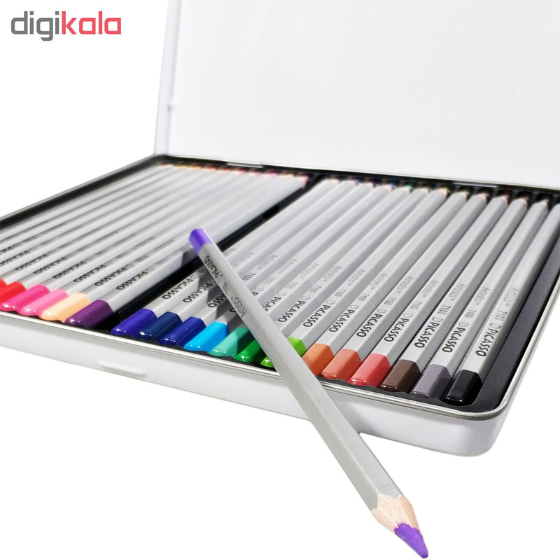 مداد رنگی 24 رنگ پیکاسو مدل Artists-Umbrella