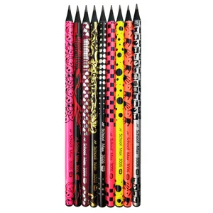 مداد مشکی ای اف اسکول مکس کد 3006 مجموعه 9 عددی