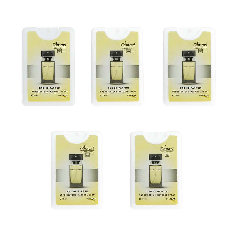 عطر جیبی مردانه اسمارت کالکشن مدل Bogart حجم 20 میلی لیتر مجموعه 5 عددی عطر جیبی مردانه اسمارت کالکشن مدل Bogart حجم 20 میلی لیتر مجموعه 5 عددی