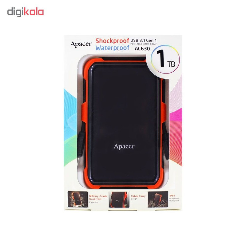 هارد اکسترنال اپیسر مدل AC630 ظرفیت 2 ترابایت 1