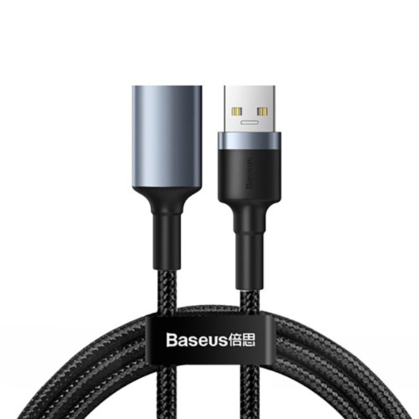 نقد و بررسی کابل افزایش طول USB 3.0 باسیوس مدل CADKLF-B0G طول 1 متر توسط خریداران