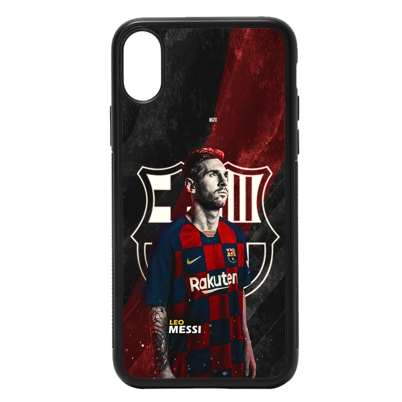 کاور طرح لیونل مسی کد 11050611 مناسب برای گوشی موبایل اپل iphone x/xs