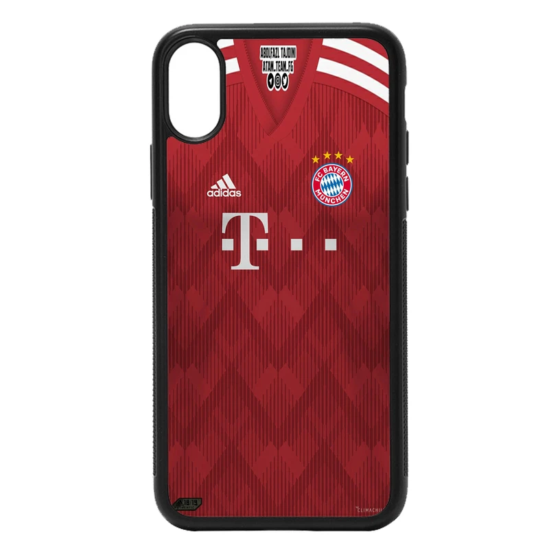 کاور طرح لباس تیم بایرن مونیخ کد 11050611 مناسب برای گوشی موبایل اپل iphone x/xs