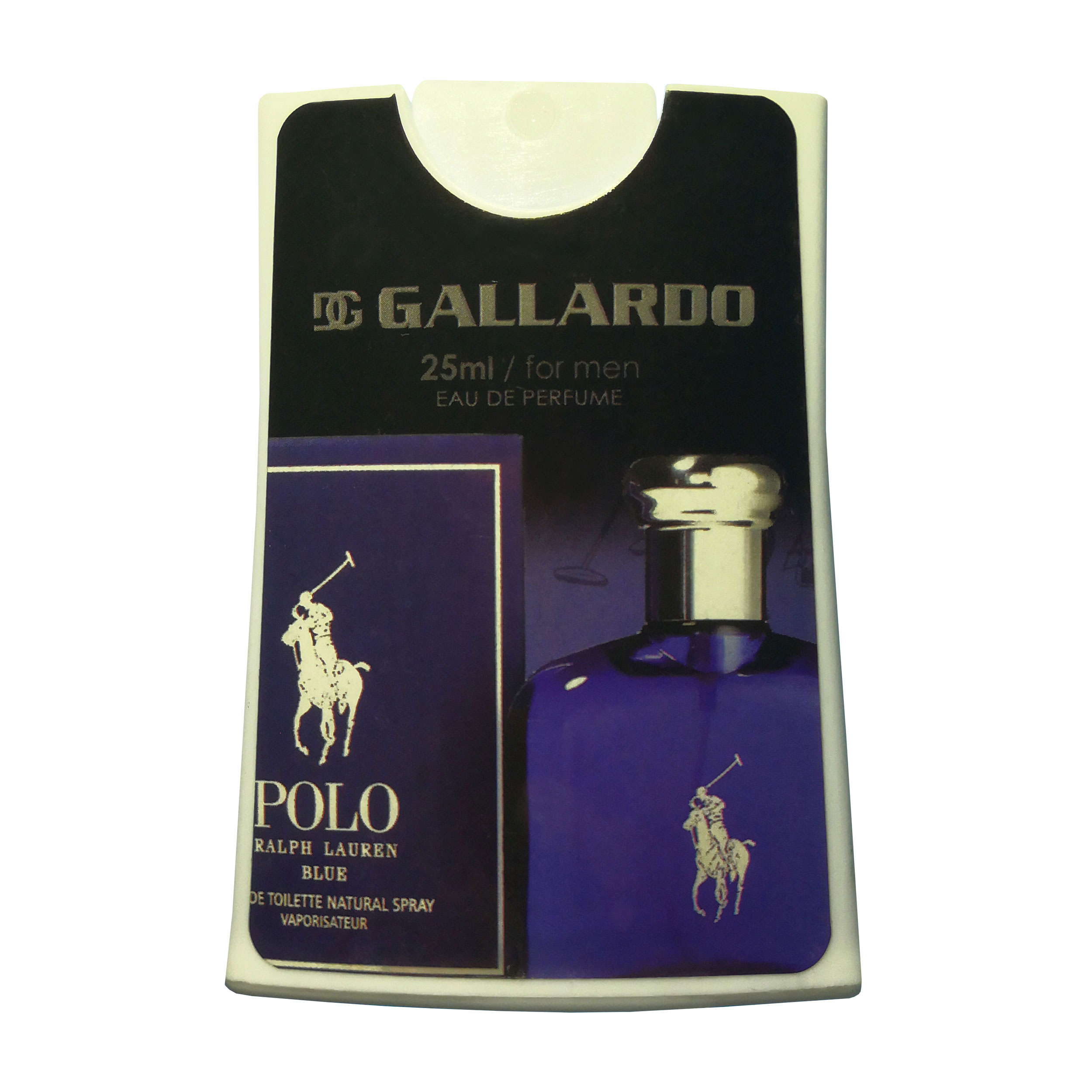 عطر جیبی مردانه گالاردو مدل  POLO BLUE حجم 25 میلی لیتر