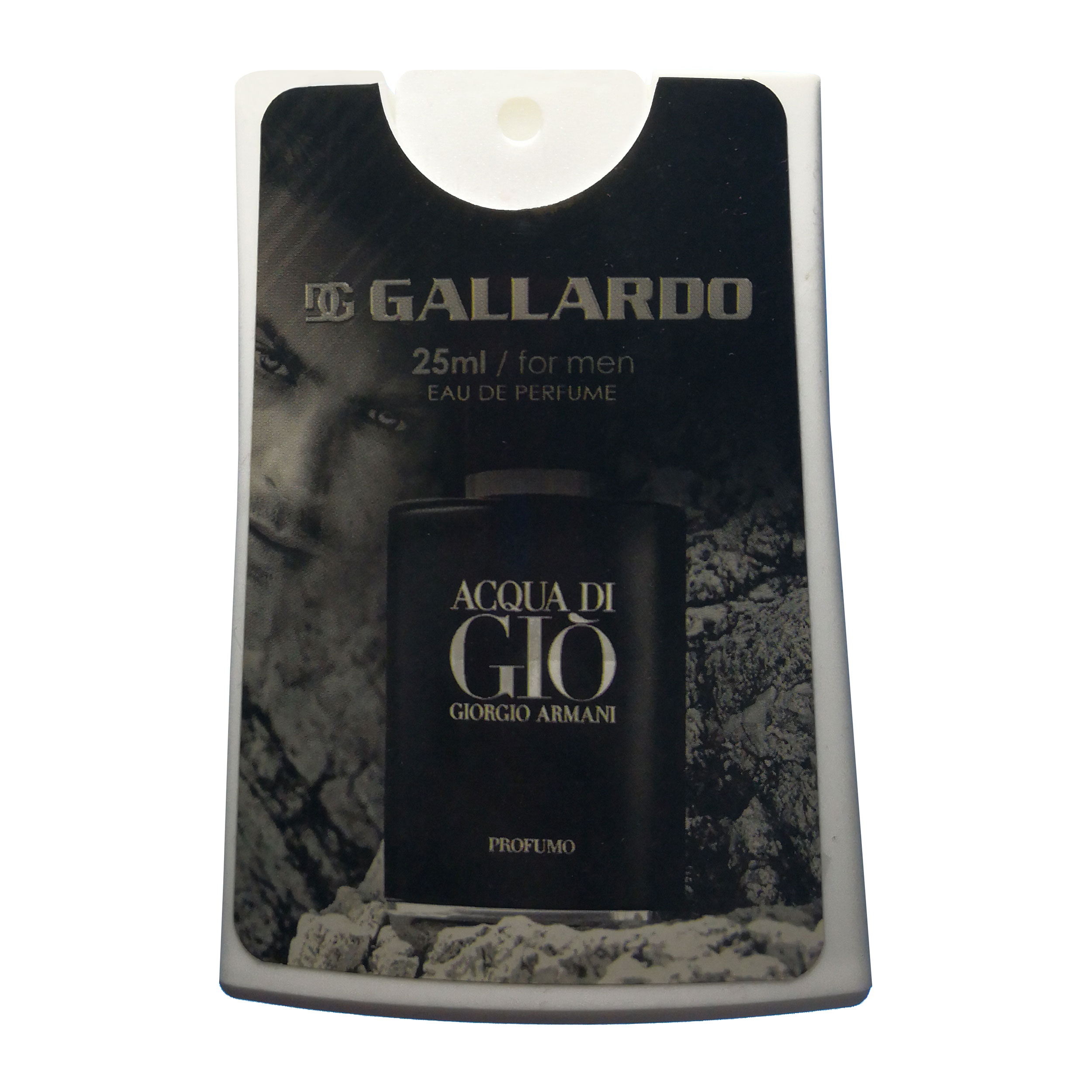 عطر جیبی مردانه گالاردو مدل GIO حجم 25 میلی لیتر