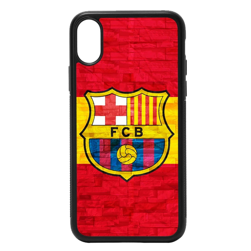 کاور طرح لوگو بارسلونا کد 11050625 مناسب برای گوشی موبایل اپل iphone xs max