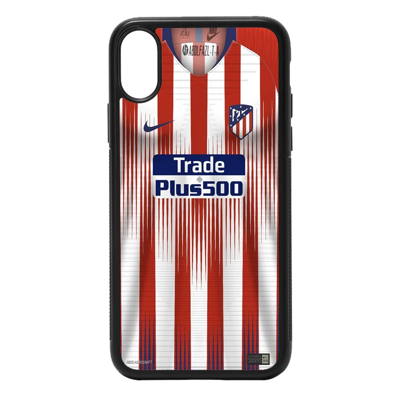 کاور طرح لباس تیم اتلتیکو مادرید کد 11050627 مناسب برای گوشی موبایل اپل iphone xs max