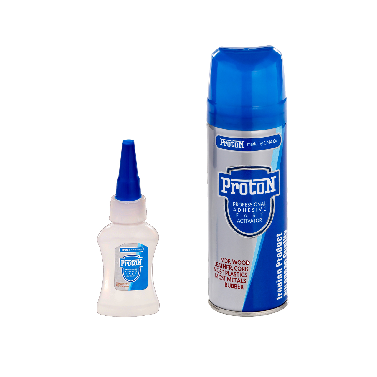چسب 123 پروتون مدل Fast Activator حجم 200 میلی لیتر