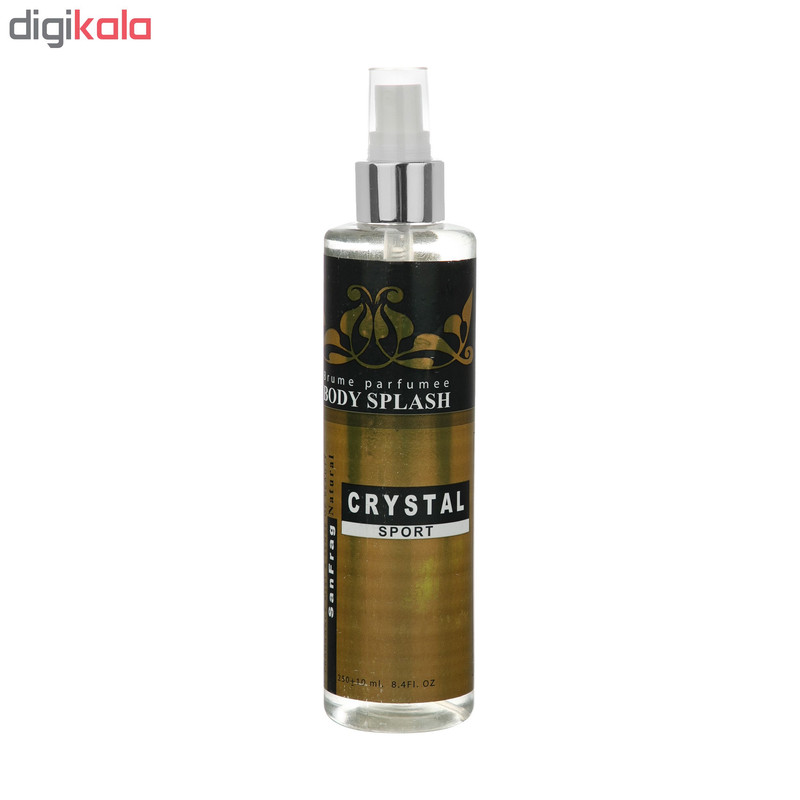 بادی اسپلش سان فرگ مدل CRYSTAL حجم 250 میلی لیتر