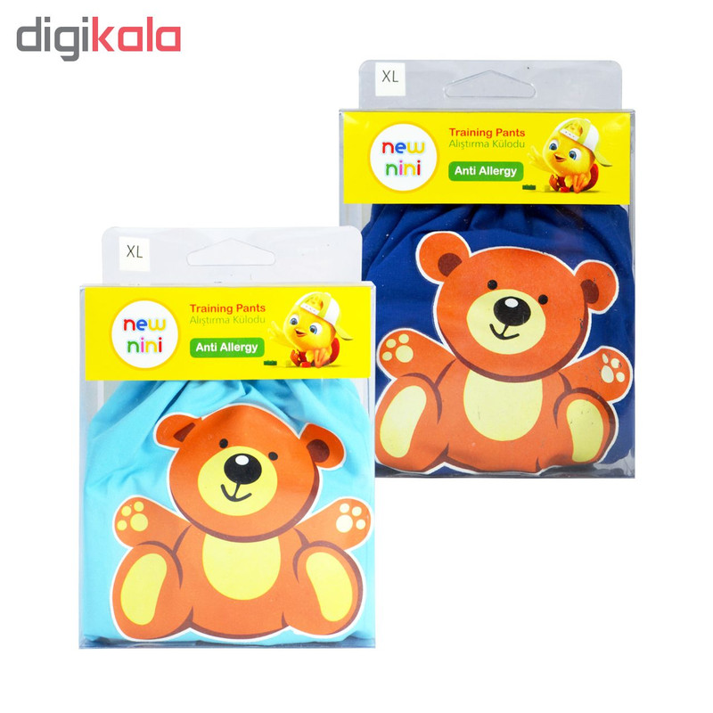 شورت آموزشی کودک نیو نی نی مدل 2k سایز xl مجموعه 2 عددی شورت آموزشی کودک نیو نی نی مدل 2k سایز xl مجموعه 2 عددی