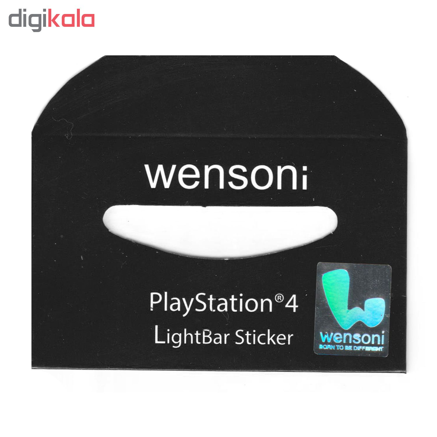 برچسب لایت بار دسته پلی استیشن 4 ونسونی طرح AMIR HOSSEIN