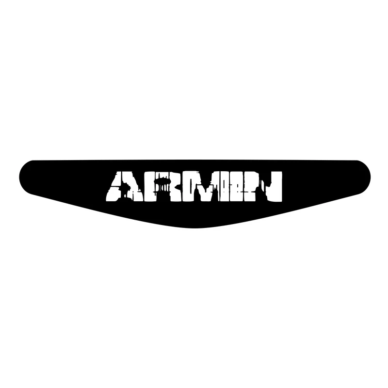 برچسب لایت بار دسته پلی استیشن 4 ونسونی طرح ARMIN