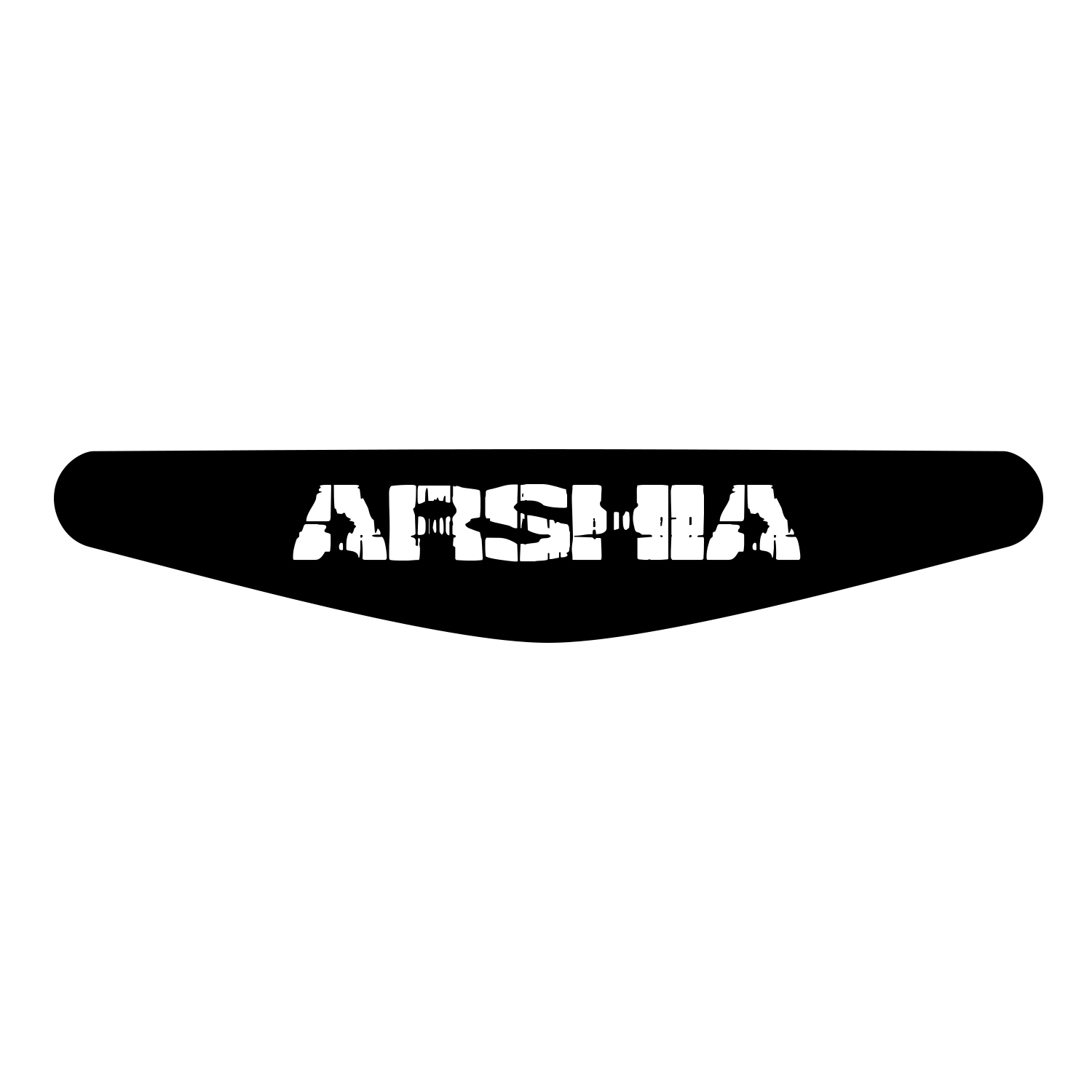 برچسب لایت بار دسته پلی استیشن 4 ونسونی طرح ARSHIA