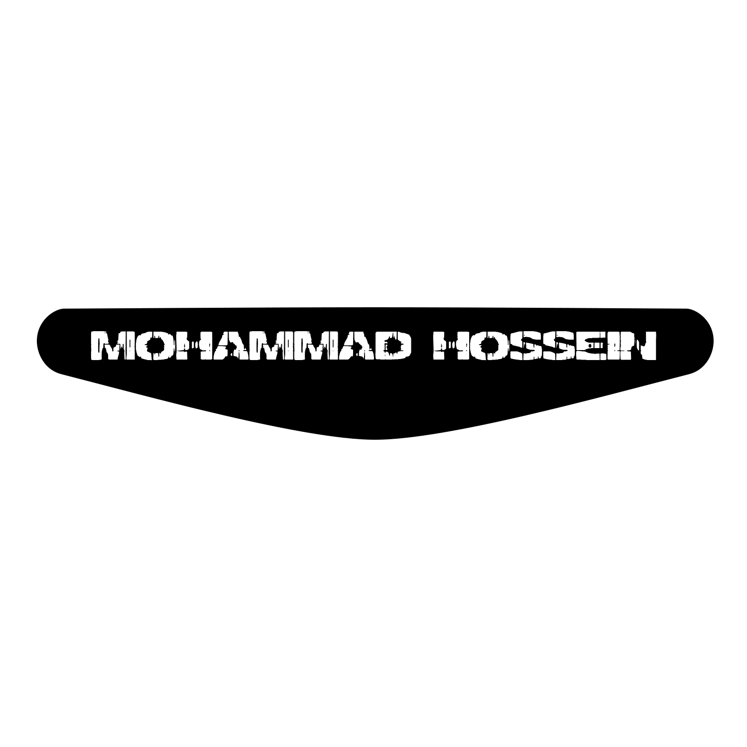 برچسب لایت بار دسته پلی استیشن 4 ونسونی طرح MOHAMMAD HOSSEIN