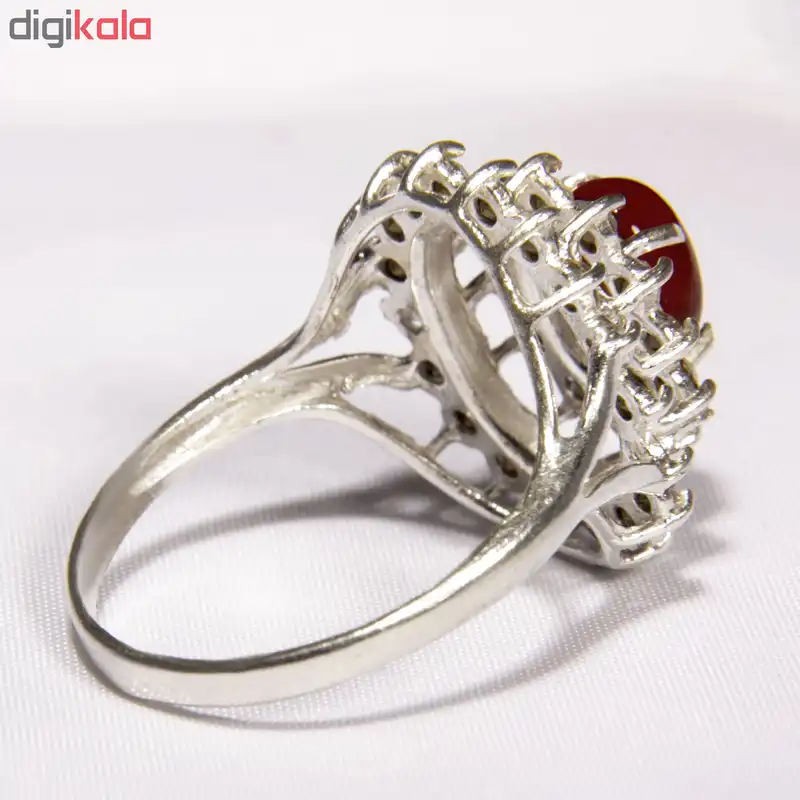 انگشتر نقره زنانه کد AW-051